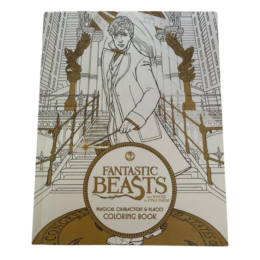 Fantastic Beasts Harry Potter Magical Mini Coloring Book NEW